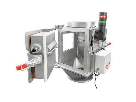 Separatory magnetyczne płytowe ML ALARM z sygnalizacją zapełnienia