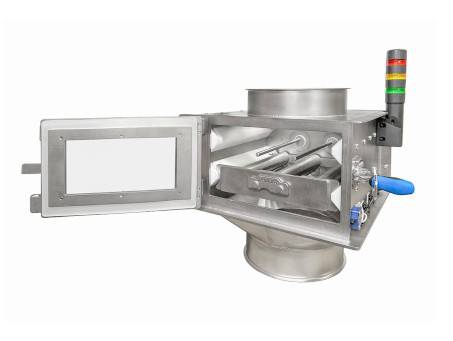 Separatory magnetyczne rusztowe z sygnalizacją stopnia zapełnienia MSS-MC ALARM